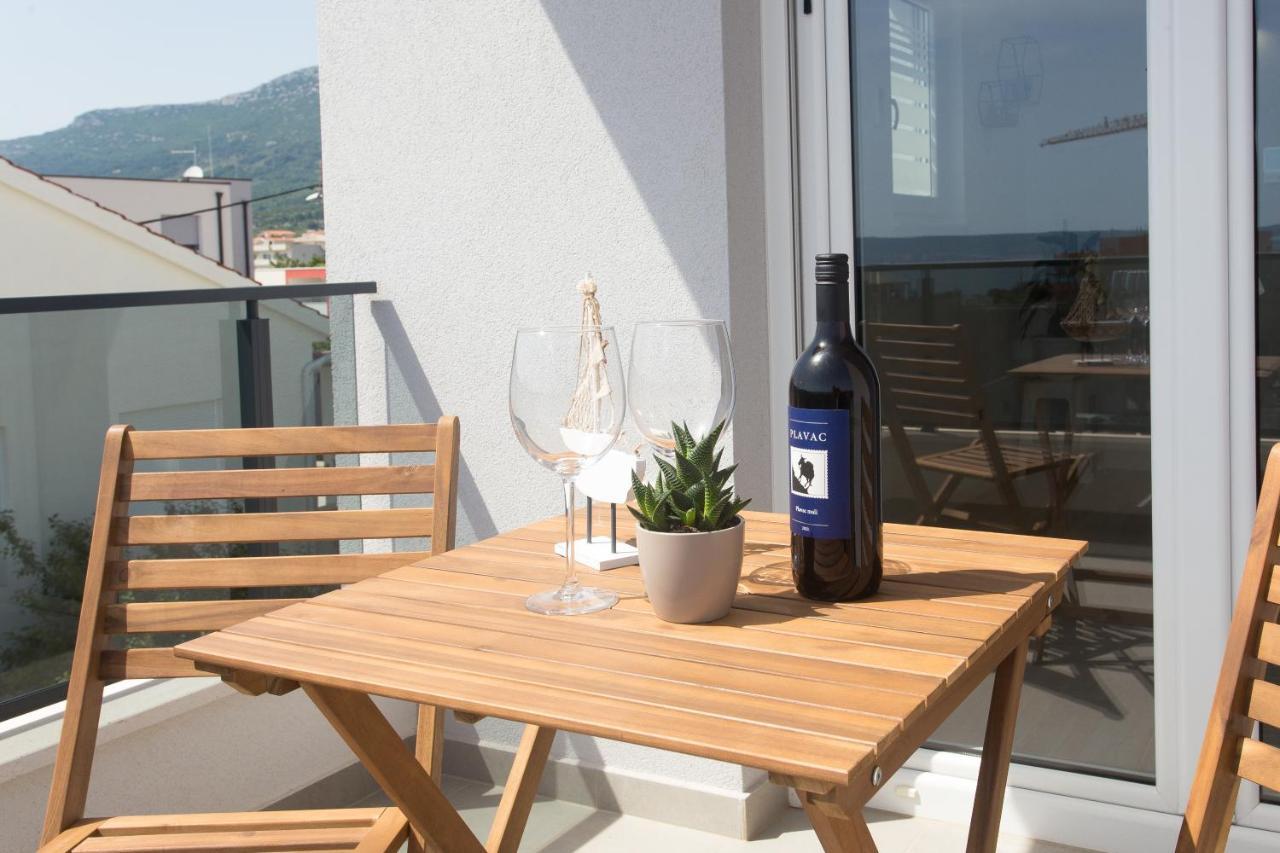 Appartamento Delminium Kaštela Esterno foto